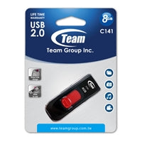 Team C141 8GB USB 2.0 Red USB Flash Drive Team C141 8GB USB 2.0 Red USB Flash Drive
